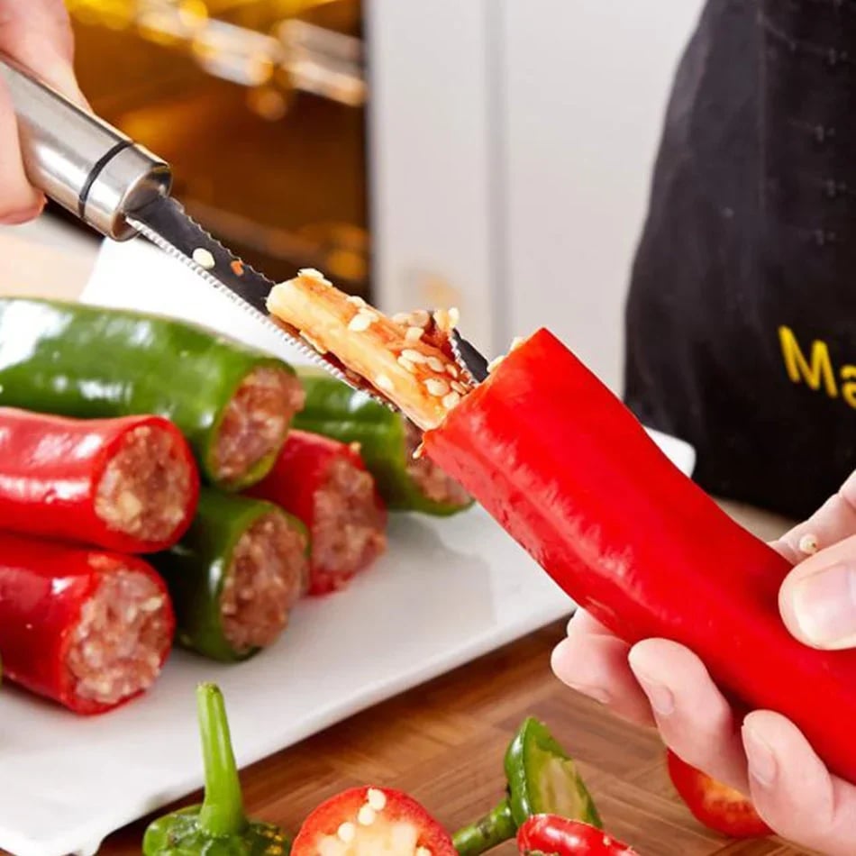 (🔥HOT SALE - SAVE 49% OFF) Pepper Seed Corer Remover