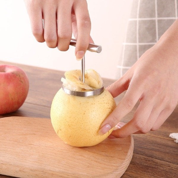 🔥Stainless Steel Multifunction Apple Pear Core Separator Kitchen Tool