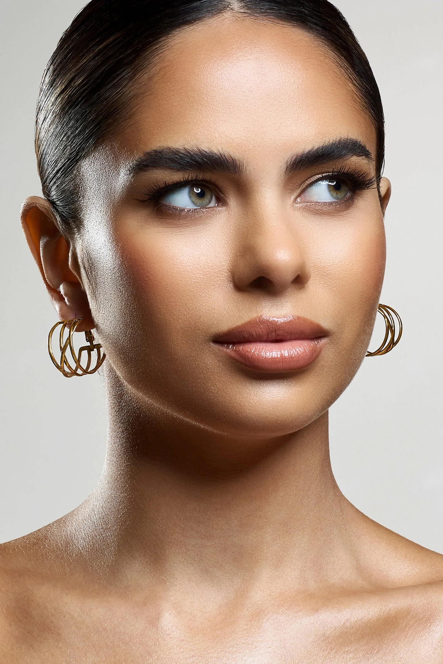 Jamille | Gold Layered Hoop Earrings