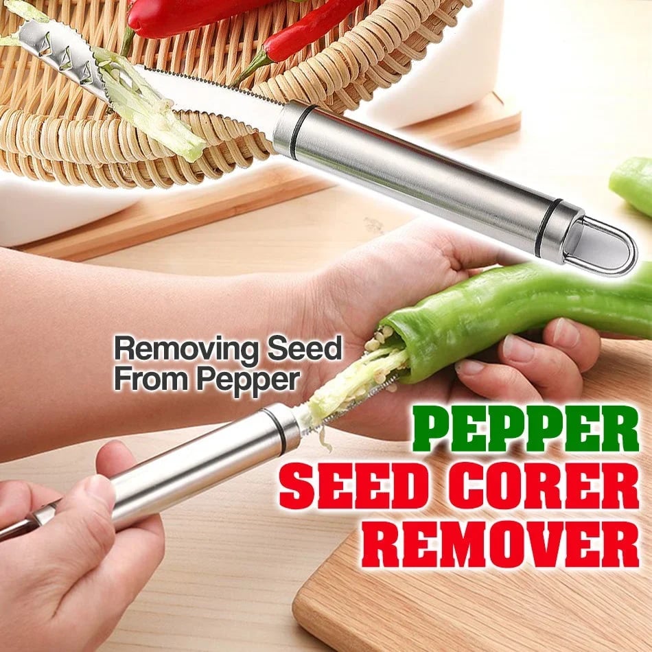 (🔥HOT SALE - SAVE 49% OFF) Pepper Seed Corer Remover