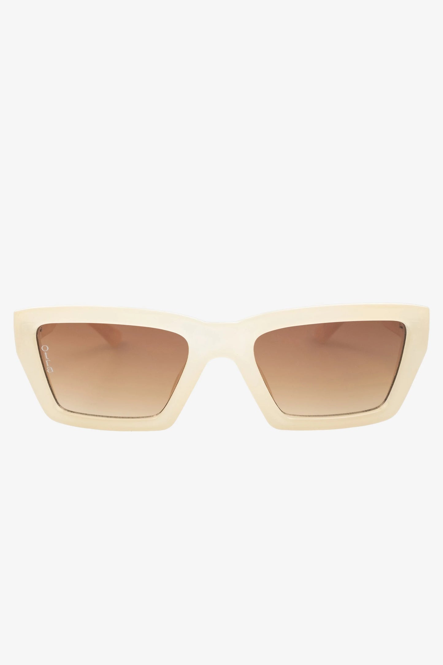 Fairfax | Otra Ivory Square Brown Tinted Sunglasses