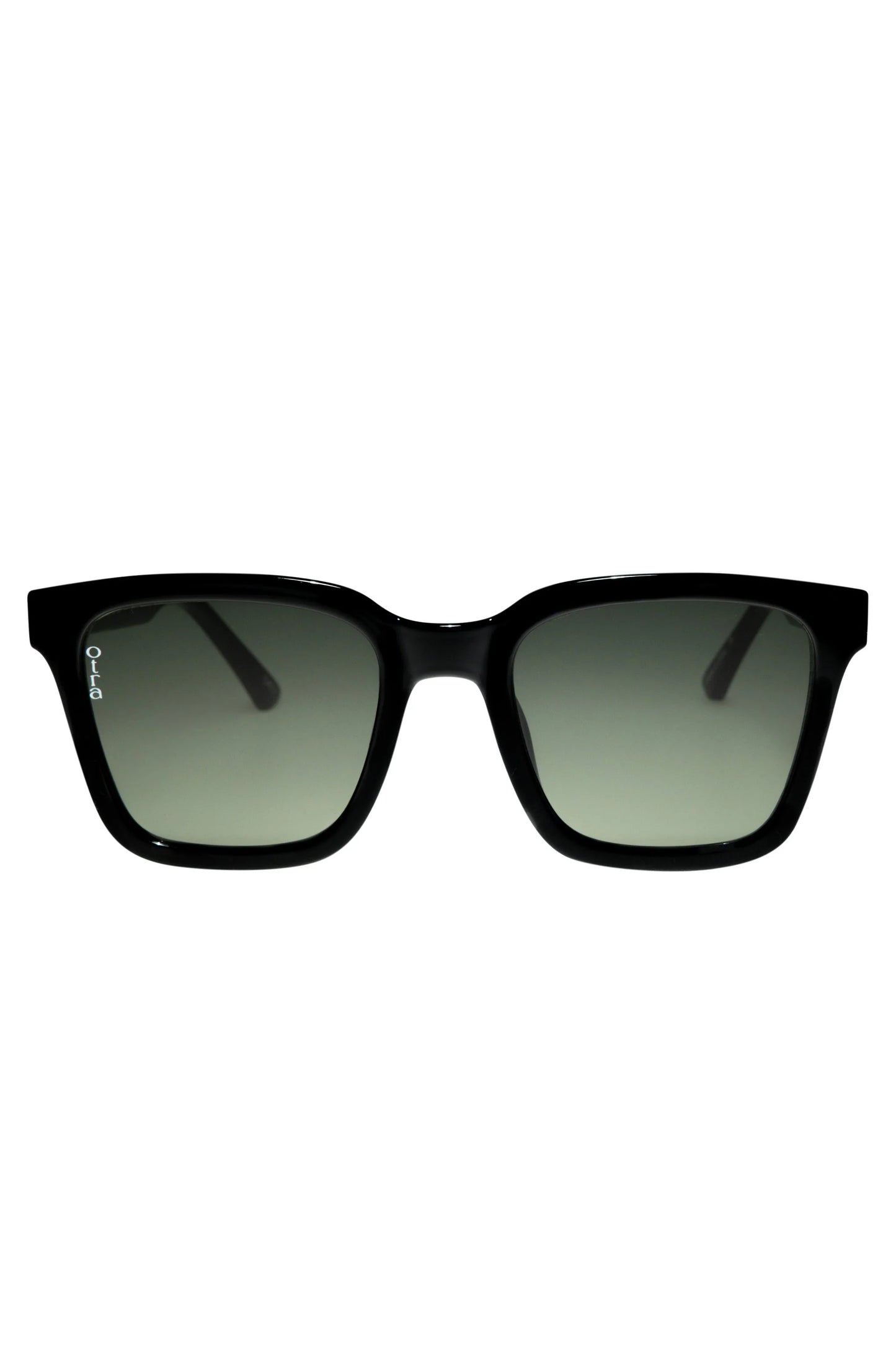 Fyn | Otra Black Oversized Classic Square Sunglasses