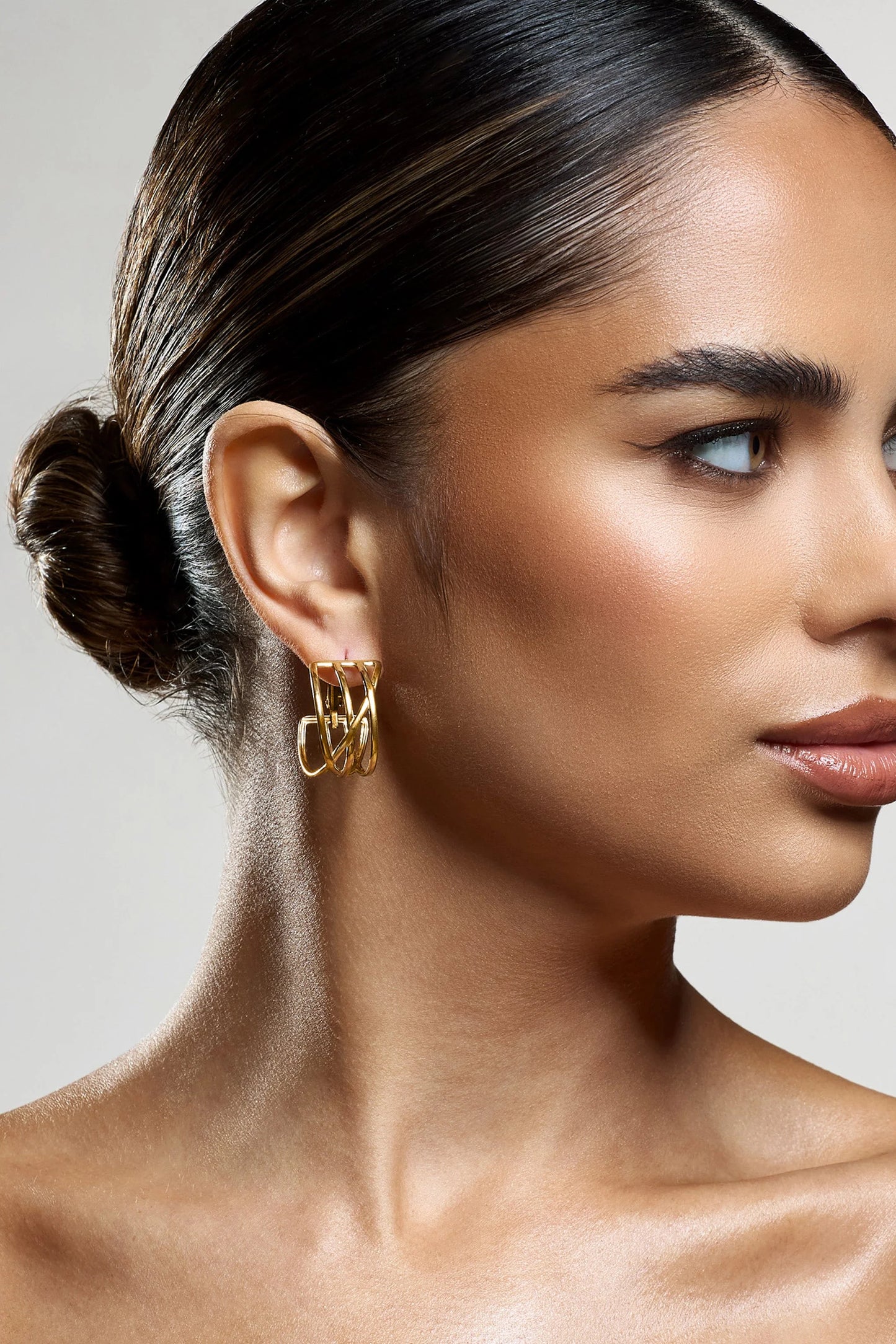 Jamille | Gold Layered Hoop Earrings