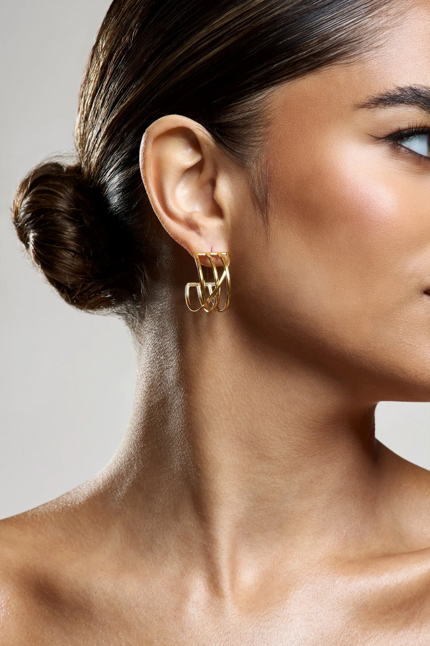 Jamille | Gold Layered Hoop Earrings