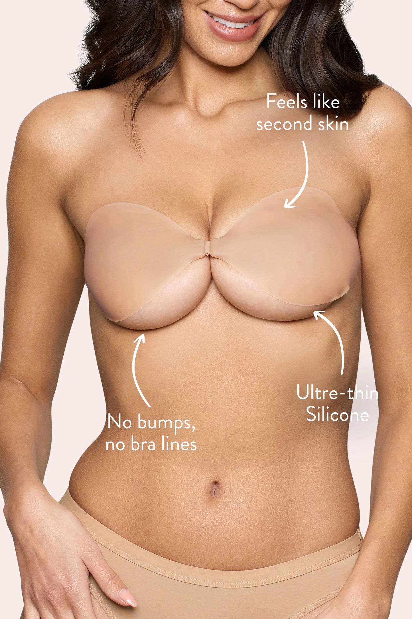 Invisibra | Boomba Beige Invisible Sticky Bra