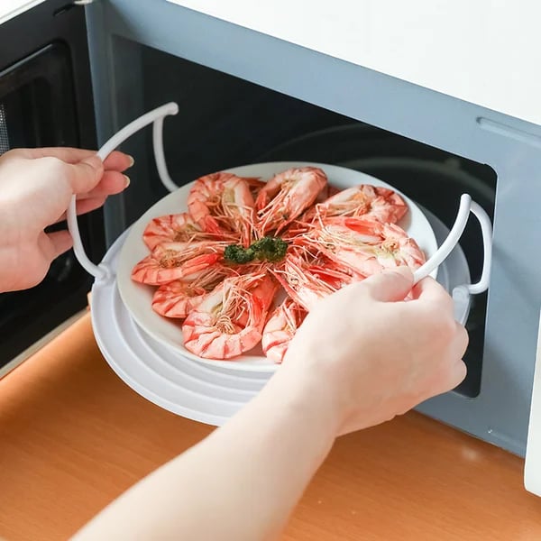 ⛄Spring Hot Sale- 48% OFF--🎈Microwave Oven Steamer Storage Rack🍱buy more save more👍