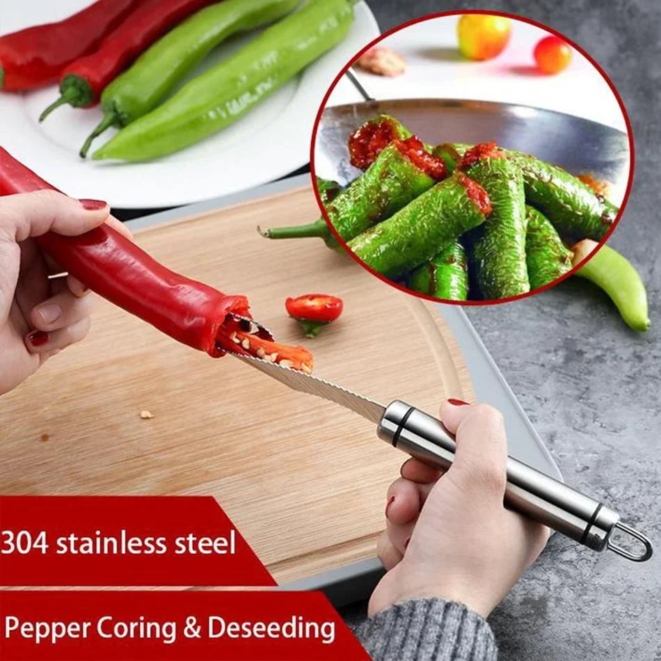 (🔥HOT SALE - SAVE 49% OFF) Pepper Seed Corer Remover